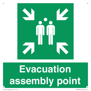 Evacuation assembly point